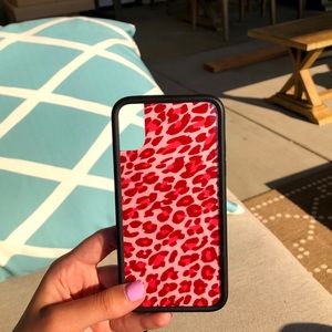 cheetah wildflower case
